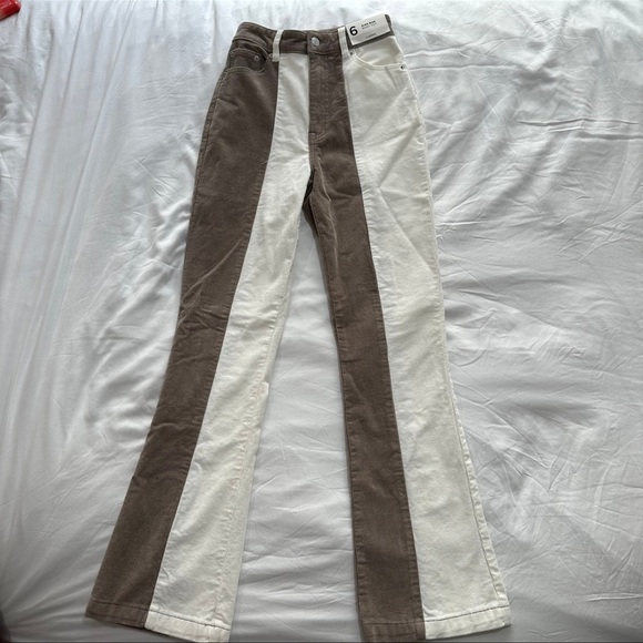 NWT Glassons Color Block Pants Size 6 - Picture 3 of 3